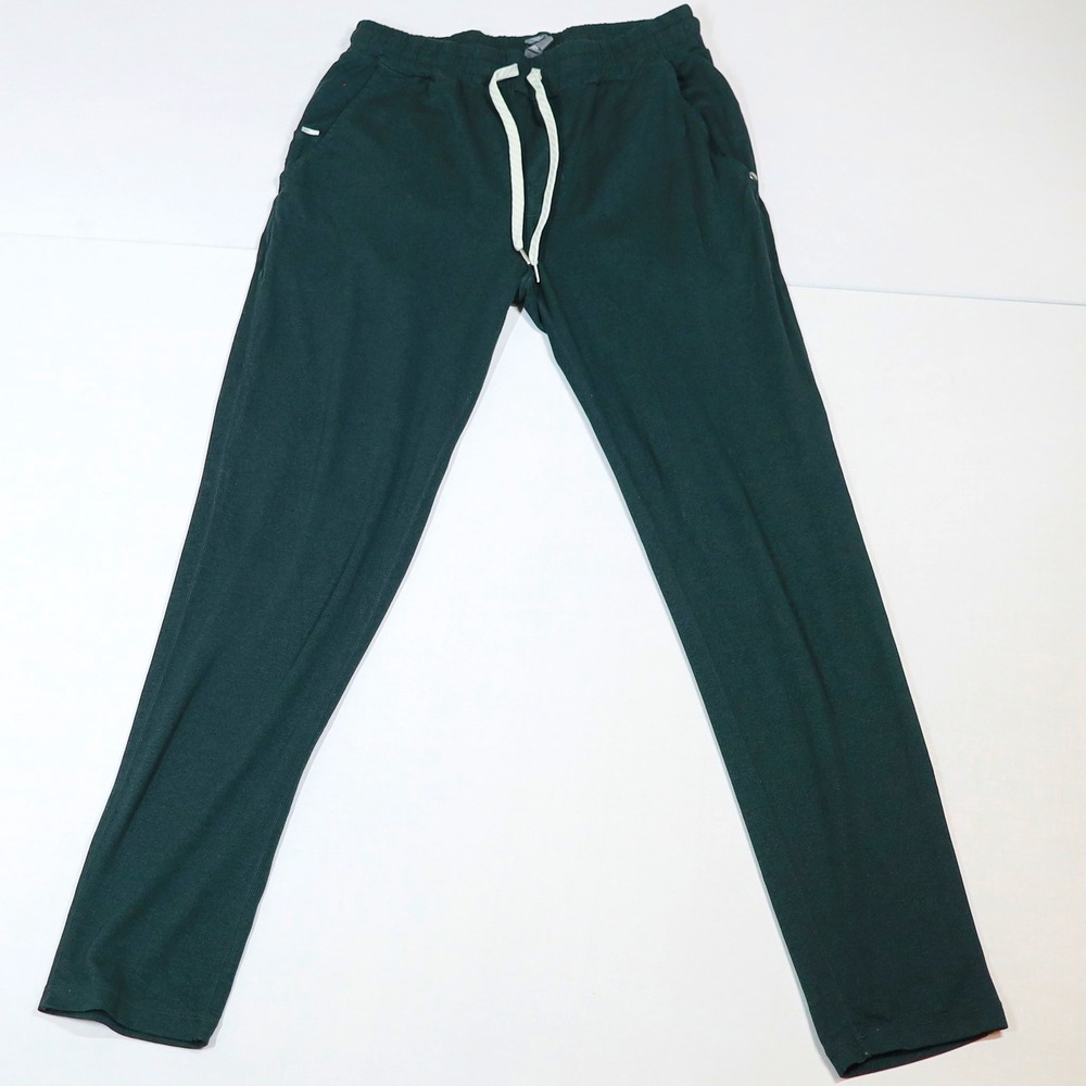 Vuori Ponto Performance Jogger Mens Medium Green DreamKnit Lounge Pants V418 29"